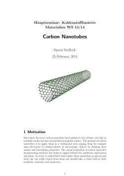Carbon Nanotubes