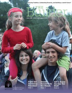 June-July-August 2015 - Congregation Beth El