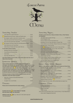 Something Smaller Fforesters Quiches Desserts Something Bigger