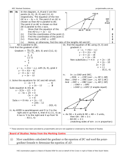 Mathematics HSC Examinations by Topic