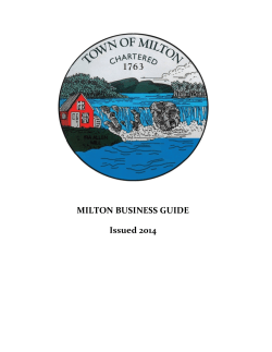Milton Business Guide