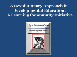 Revolutionary Approach Webinar