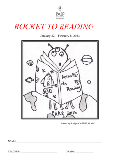 rocket to reading - Ocean Avenue PTA