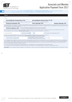 Associate and Member payment form