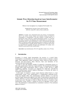 Seismic Wave Detection based on Laser