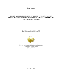 Design and Development of a Computer Simulation
