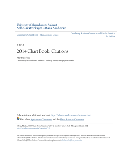 2014 Chart Book: Cautions - ScholarWorks@UMass Amherst
