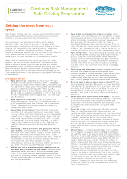 Cardinus Risk Management Safe Driving Programme
