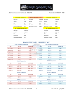 galaxy 17 satellite 91 degrees west