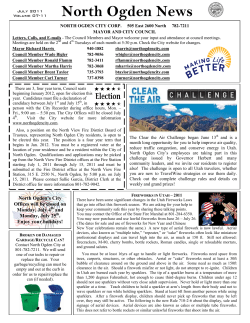 July 2011 - North Ogden