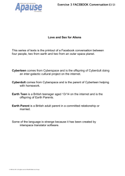 E3 S1 Exercise 3 FACEBOOK Conversation