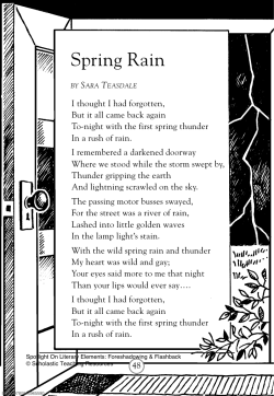 Spring Rain - Scholastic