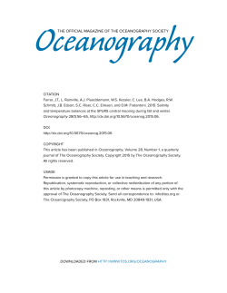28-1_farrar - The Oceanography Society