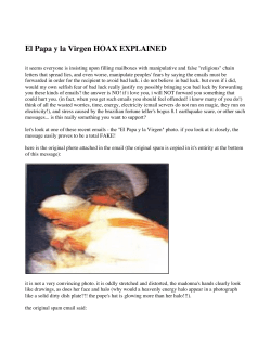 El Papa y la Virgen HOAX EXPLAINED
