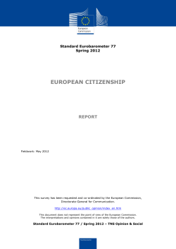 european citizenship - European Commission
