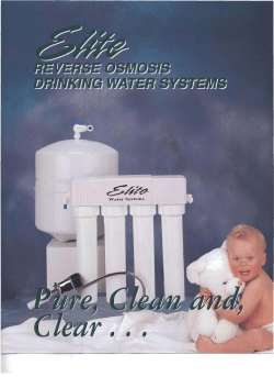 Reverse Osmosis