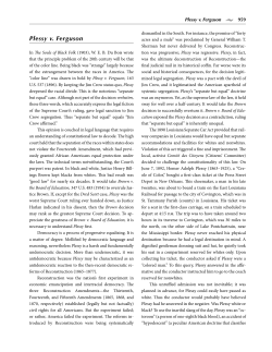 Plessy v. Ferguson - Christopher Buck PhD, Author