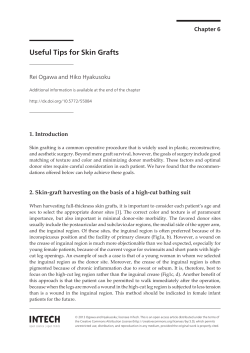 Useful Tips for Skin Grafts