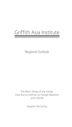 The Black Sheep of the Family: How Burma