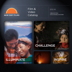 New Day Films Catalog 2016