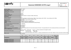DOC 101 847 - SONESSE(r) 40 RTS - RANGE 1