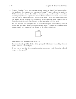 15-86 Chapter 15: Homework Problems 12.1 Stealing Buddhas