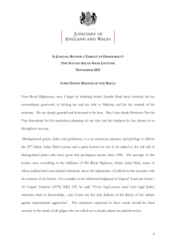 Is Judicial Review a Threat to Democracy