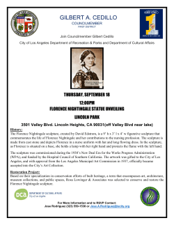 Florence Nightingale Statue Unveiling