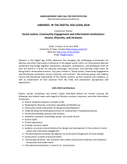 Call for papers