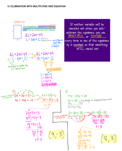 2x + 5y = 3 3x + 10y = &ndash;3 11x &ndash; 20y = 28 3x = 36 &ndash; 4y