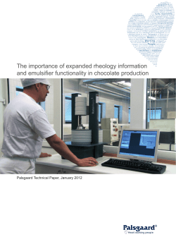The importance of expanded rheology information and