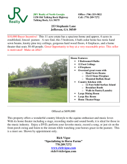 253 Stephanie Lane Jefferson, GA 30549 $10,000 Buyer Incentive