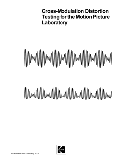 Cross-Modulation Distortion Testing