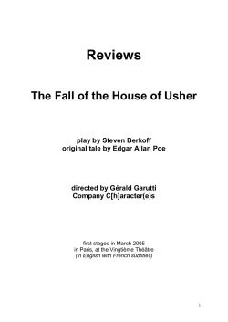 The Fall of the House of Usher
