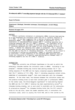 Nucleic Acids Research