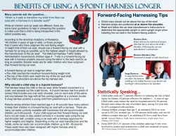 benefits of using a 5-point harness longer