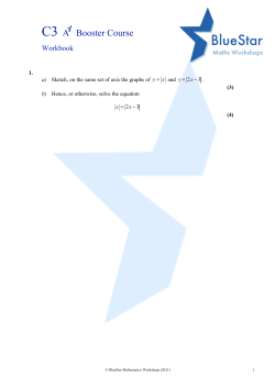 C3 Workshop A_ Booster &ndash; Student Workbook