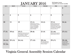 JANUARY 2016