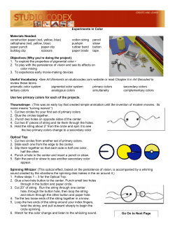 construction paper (red, yellow, blue)