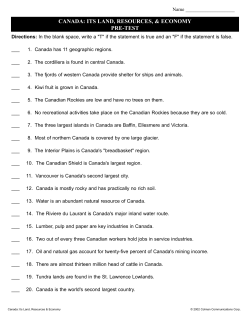 Canada (land) guide quark.qxd