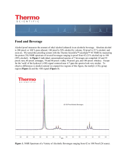 picoSpin Beverage Analysis AppNote