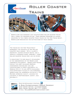 Roller Coaster Trains
