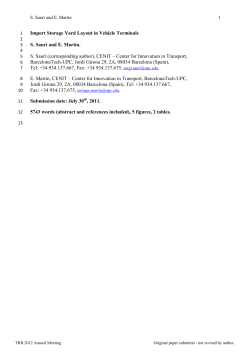 Import Storage Yard Layout in 1 Vehicle Terminals