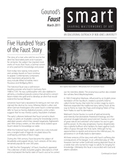 Gounod`s Faust s m a r t