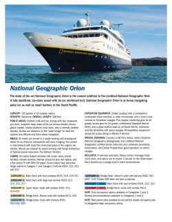 National Geographic Orion