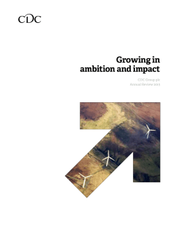 Growing in ambition and impact