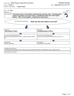 How can we use colors in our art?