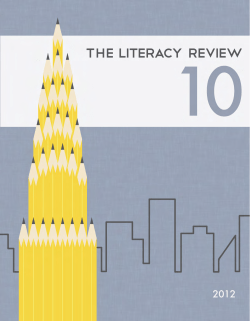 Literacy Review - NYU Gallatin School of Individualized Study