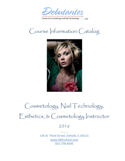 Course Catalog 2016