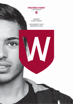 Presentations eBook - Western Sydney University